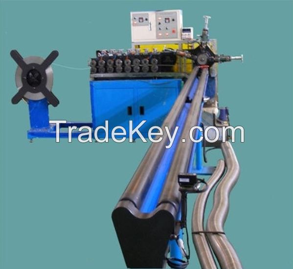 Exhaust/ Interlock Flexible Metal Hose Making Machine