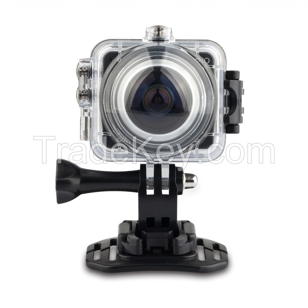 1.5&quot;inch TFT LCD 7G Fish-eye Lens WiFi Action Sport Camera 360 Degree Panoramic VR Camera MOV H.264 DV Camcorder 