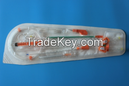 Dialysis catheter set