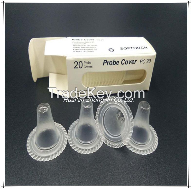 Disposable ear thermometer probe cover