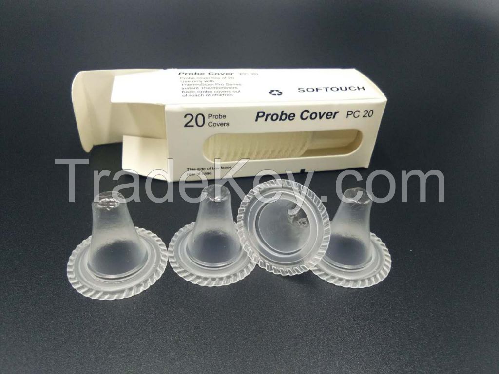 Disposable ear thermometer probe cover