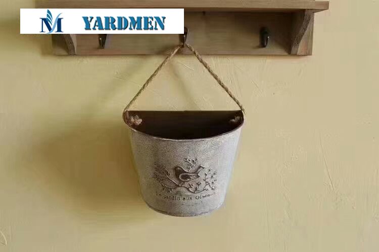 2019 new design metal flower pot for china supplier