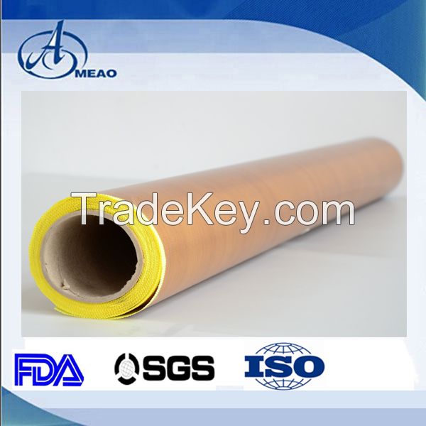 PTFE Tape Rolls with adhesive high temp ptfe teflon tape with liner 0.18mm