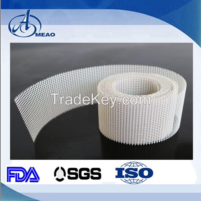 4*4mm Non Stick PTFE Teflon Textile dryer conveyor belt open mesh Belt