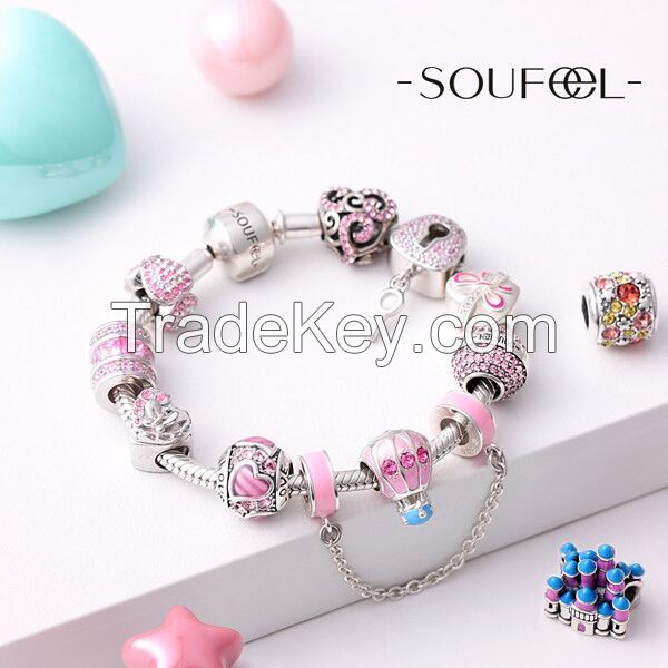 Soufeel Personalized Bracelets, many other charm or bead options to choose from