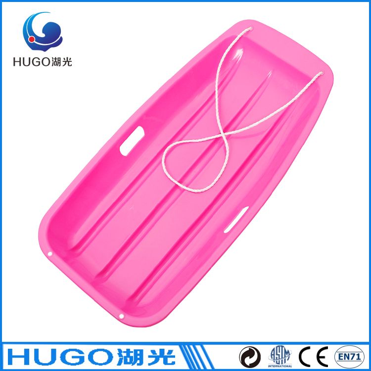 35 inch -38 degree HDPE plastic toboggan snow sleds