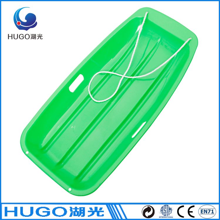 35 inch -38 degree HDPE plastic toboggan snow sleds