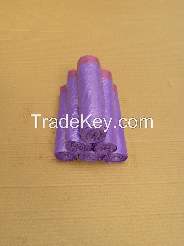 hdpe scented drawstring garbage bag trash bag