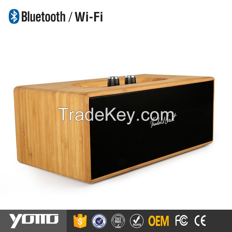 2.0-ch computer speakers wooden Bluetooth speaker 2.0 speaker