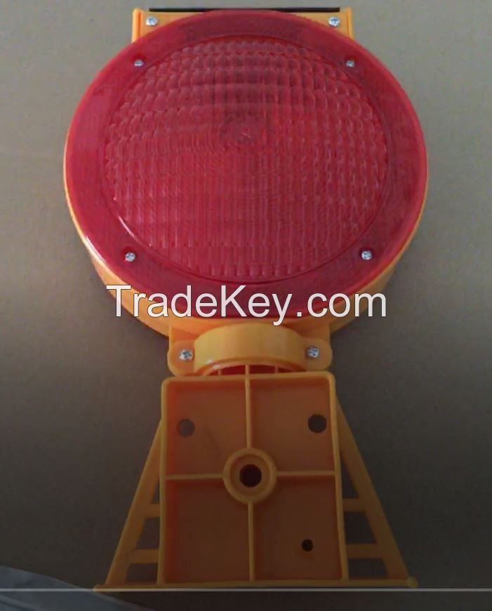 solar barricade light / solar warning light