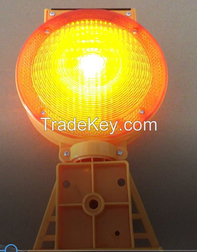 solar warning light / solar barricade light