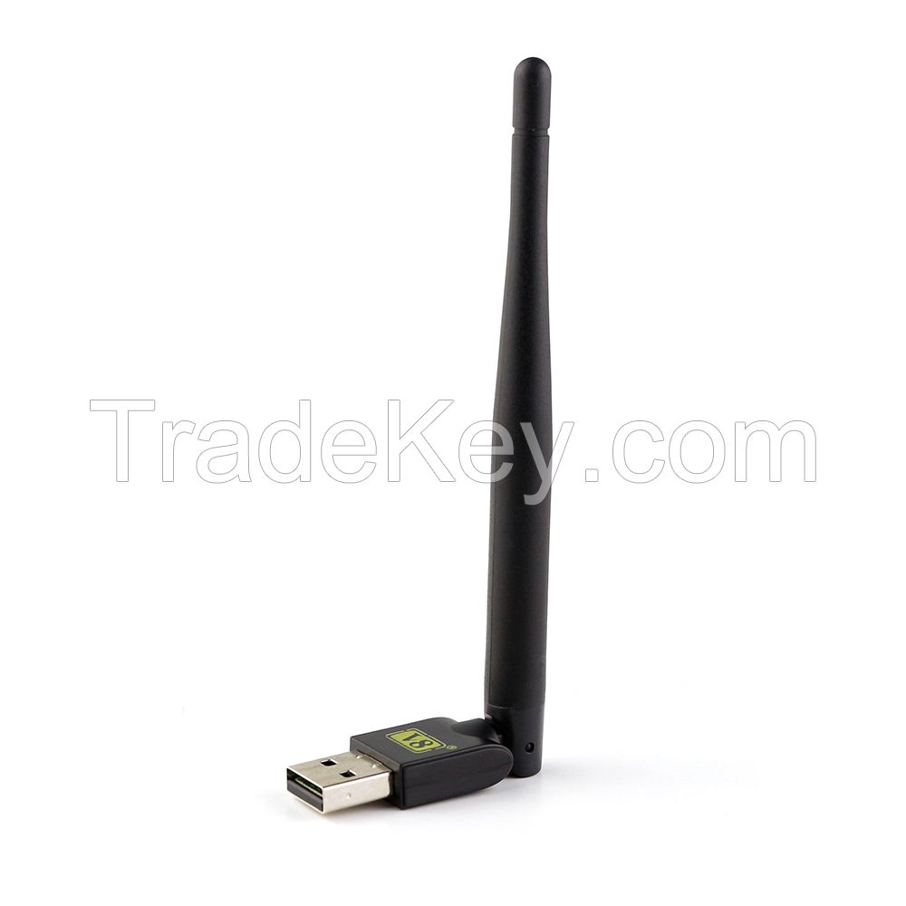 USB Mini Portable USB 2.0 Wi-Fi Dongle for Set Top Box, Wireless N Speed