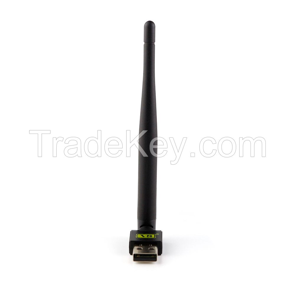 USB Mini Portable USB 2.0 Wi-Fi Dongle for Set Top Box, Wireless N Speed