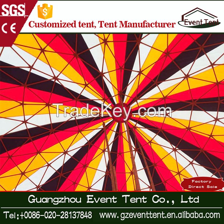 New design big Circus geodesic dome tent for sale