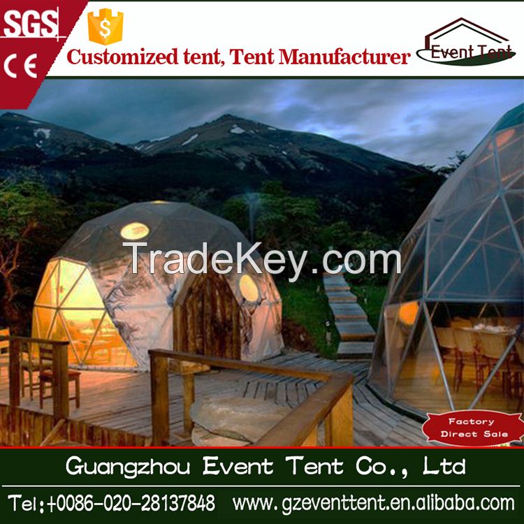 China supplier economic group geodesic dome tent for sale