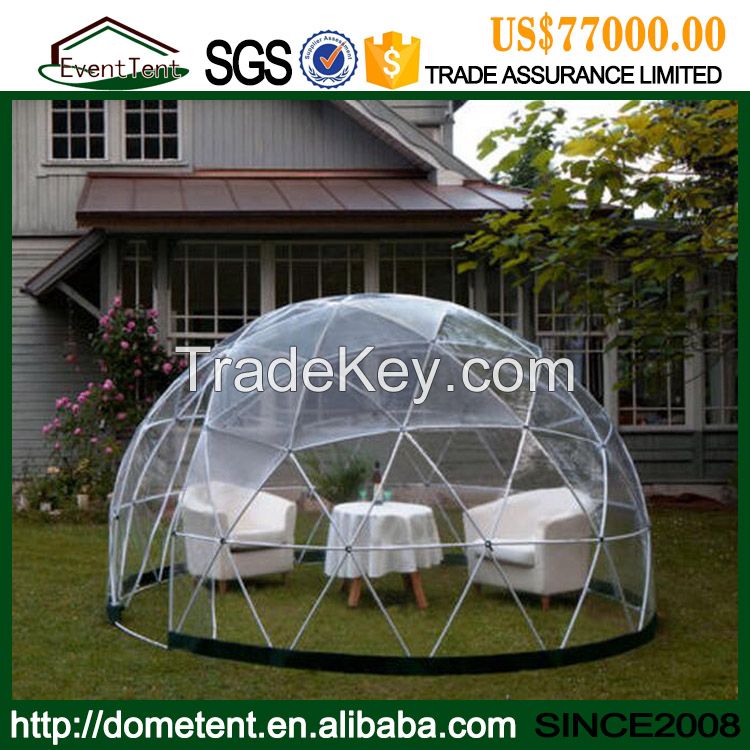 Aluminum Frame Waterpoof Home Dome Tent Luxury Camping Tent For Resort