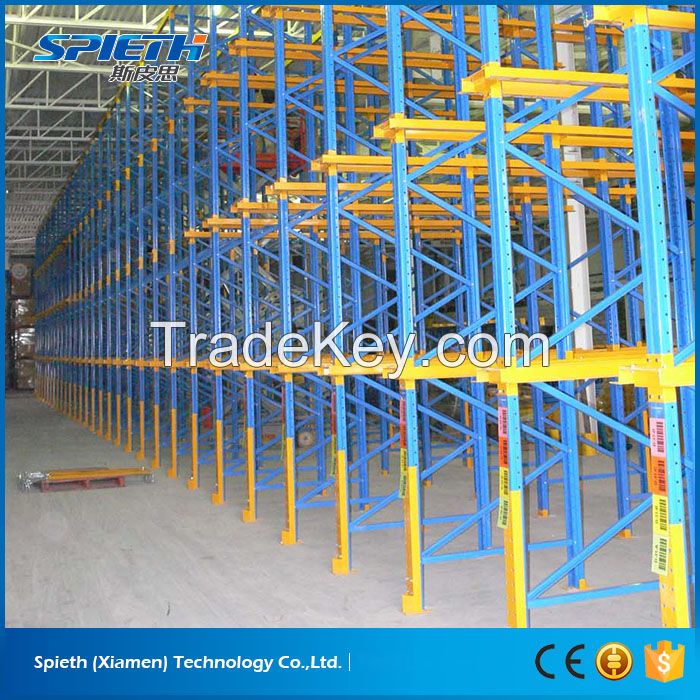 Warehouse Drive in Pallet Rack system from china heavy duty shelving factory