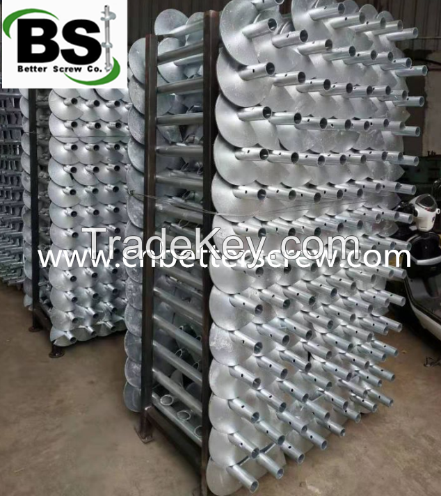 helical screw pile producer supply OEM and door to door service