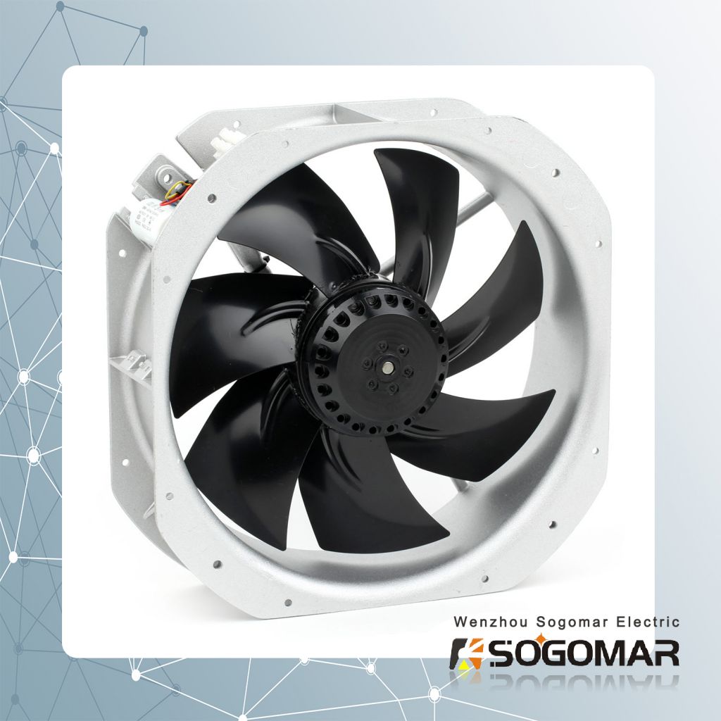 Axial Fan SFM200 with metal impeller for cooling ventilation fan