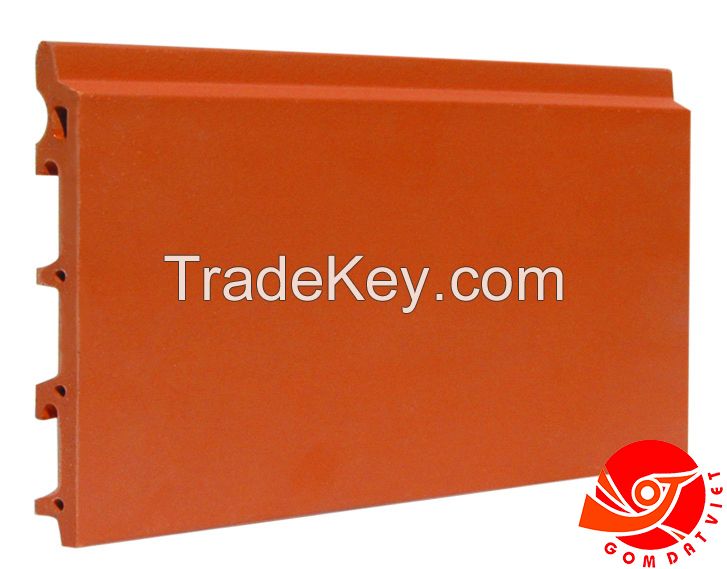 Vietnam Surface Treament Non-Ceramics Tile Exterior Wall Tiles Terracotta Face Panel