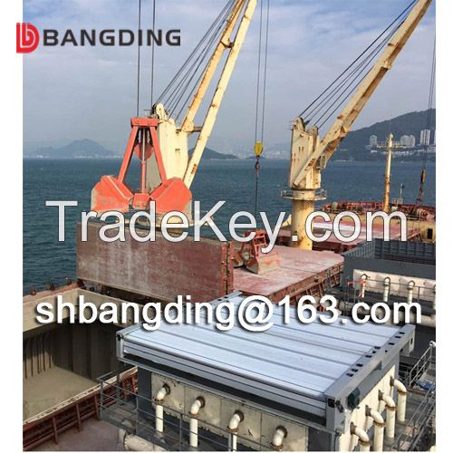 BANGDING Dust proof mobile port hopper for unloading sand or cement