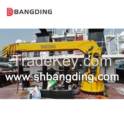 Hydraulic Knuckle Telescopic Boom Marine deck Crane