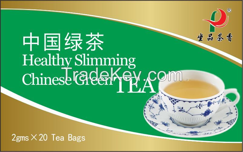 Chinese Healthy Herbal Slimming Green Tea bag