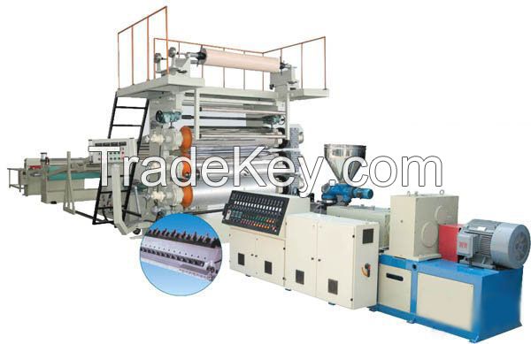 PVC Artificial Marble Board/ Imitated Decorative Wall Panel Extruder Machine