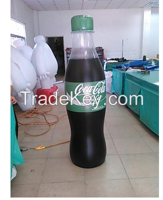 PVC inflatable advertising bottles