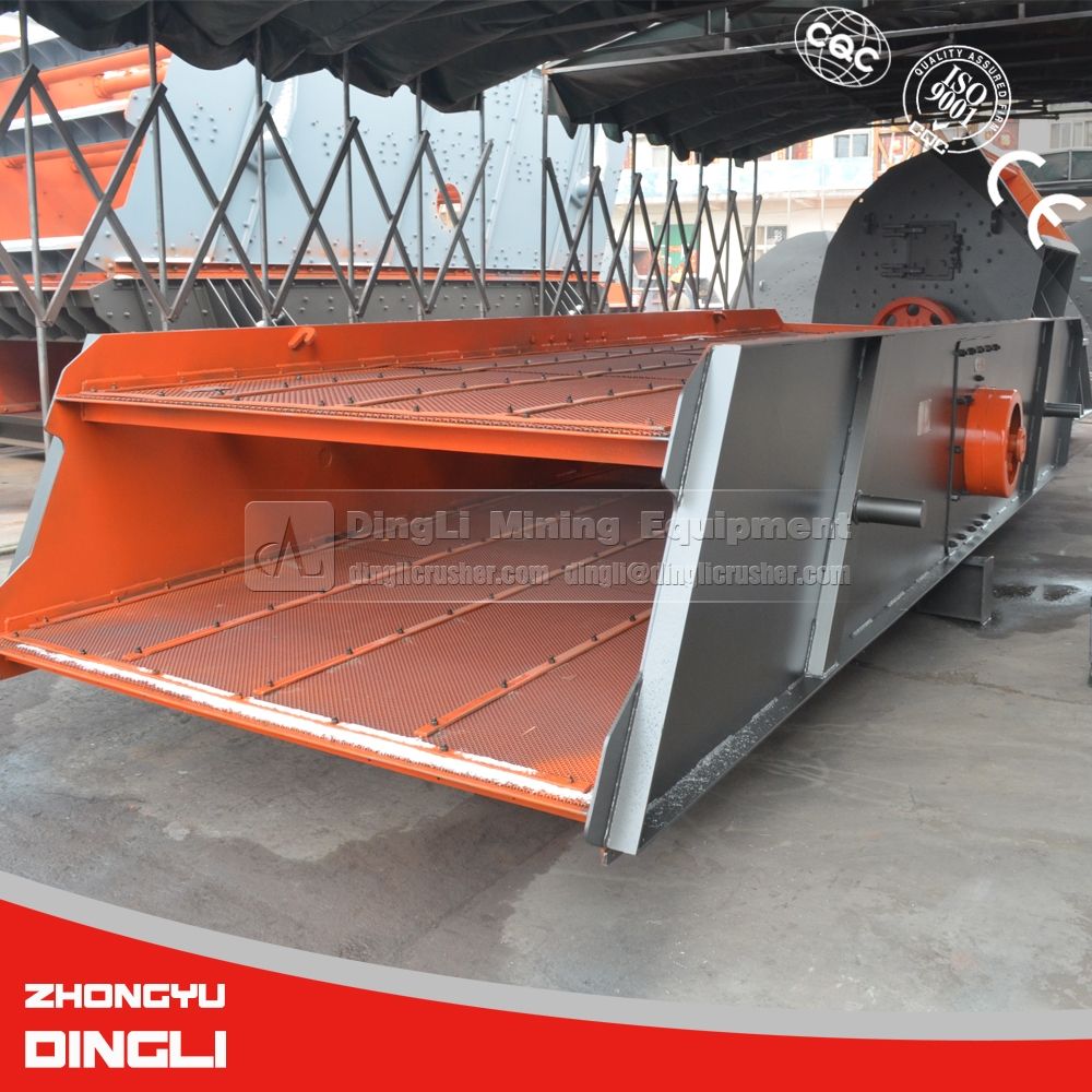 Efficient Circular Vibrating Screen for Separating Minerals such as Crushed Sand Gravel and Aggregates