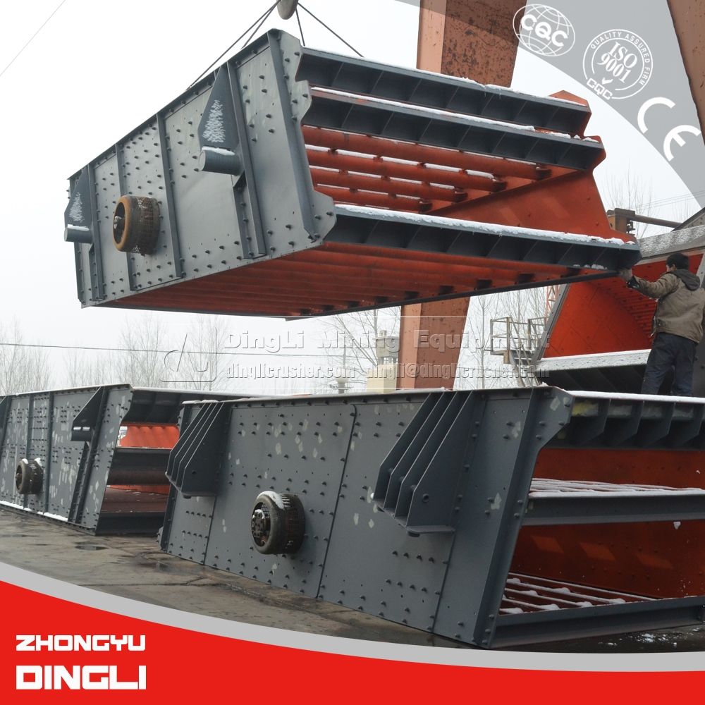 Efficient Circular Vibrating Screen for Separating Minerals such as Crushed Sand Gravel and Aggregates