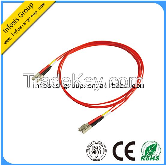 LC/PC-ST/PC MM Duplex fiber optical patch cords