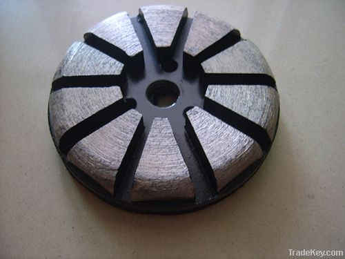 Metal polishing pads