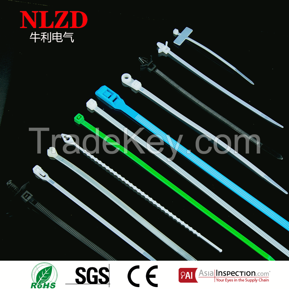 Nylon Cable Tie Manufacturer supply high quality cable ties with UL CE ROHS certificates
