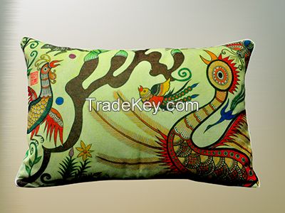 art bolster cover