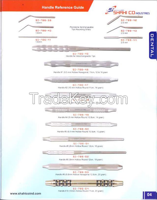 DENTAL INSTRUMENTS