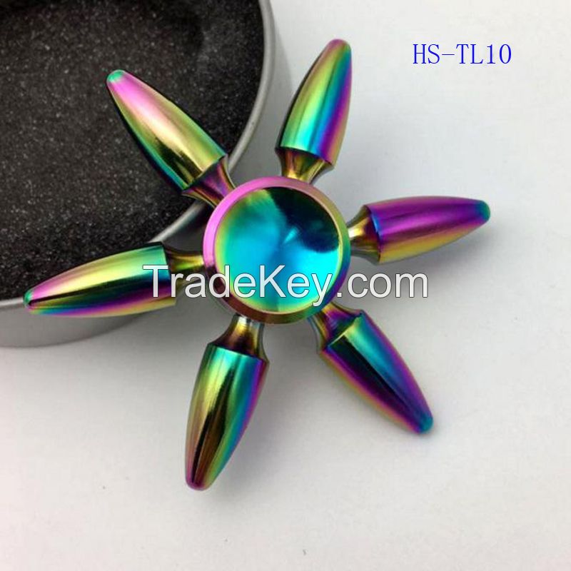 Long Time Rotation Hand Spinner For Decompression Anxiety Toys with retailed box on sale with free shipping