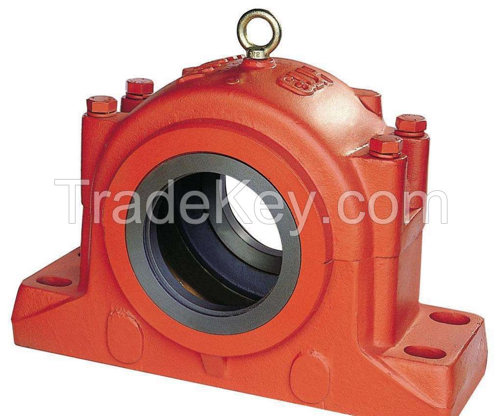 UCP205-16 Pillow Block Mounted Bearing, 2 Bolt, 1&amp;amp;amp;amp;amp;amp;amp;amp;quot; Inside Diameter, Set screw Lock, Cast Iron, Inch