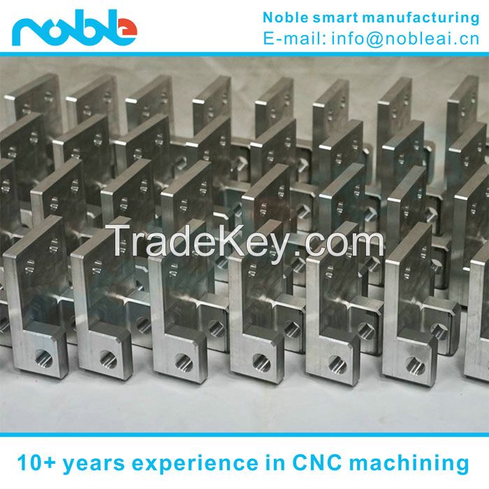 China aluminum alloy guide robot parts CNC machining manufacturers