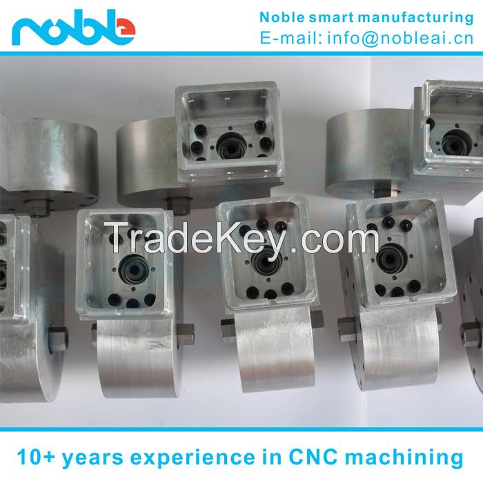 aluminum alloy industrial robot Turbine & worm CNC machining quotation