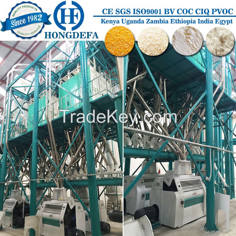 The Automatic Corn/Maize Grinding machine