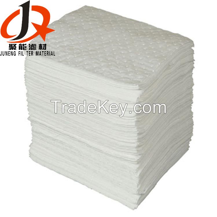 100 Polypropylene Melt Blown  Nonwoven Absorbent Pads For Meat Packaging