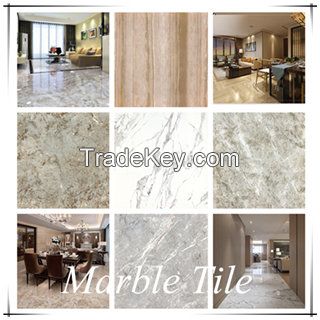 Italian Wholesale Rialto White Sunny Gray Grey Beige Gres Monococcion Polished Marmo Marble Floor Tile