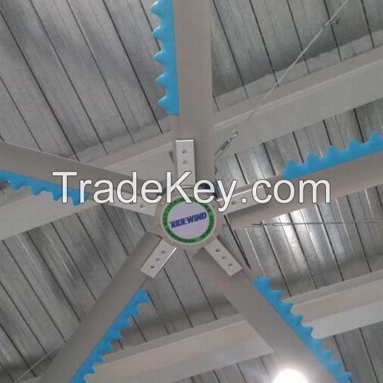 Maintenance free HVLS industrial fan big size fan 3 years quality warranty