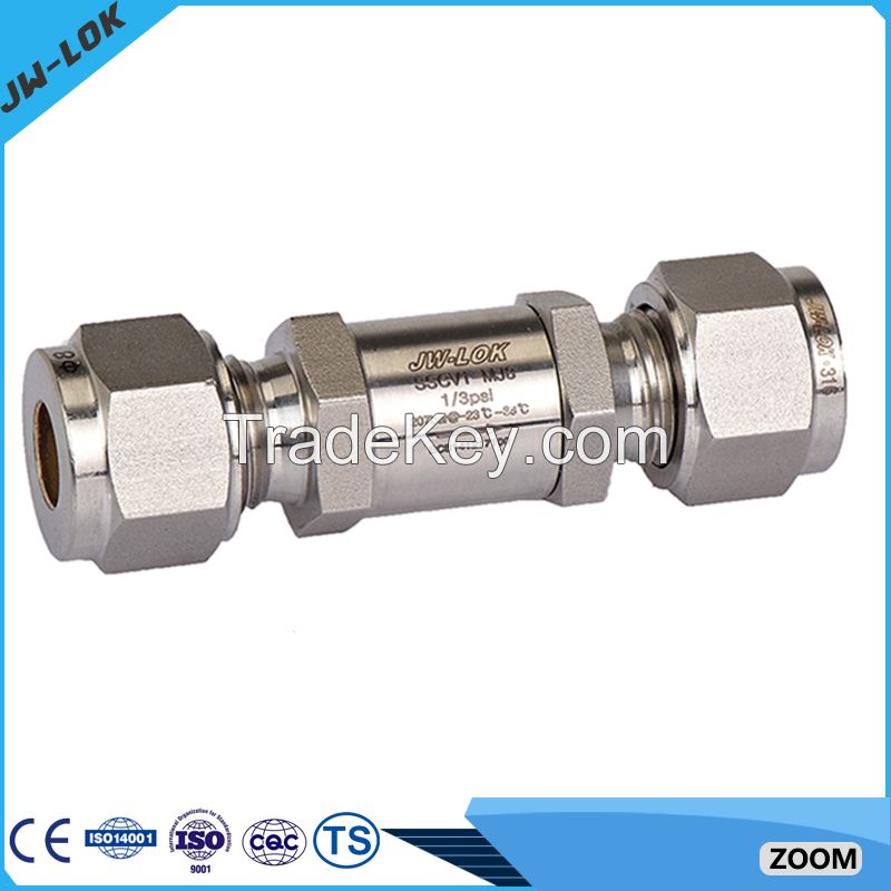 Air compressor check valve with o-ring seal