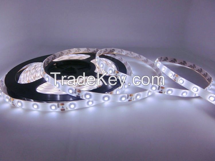 LED Strip, Waterproof, 5m 300 LED 3528 SMD 12V flexible light 60 led/m, white/white warm/blue/green/red/yellow
