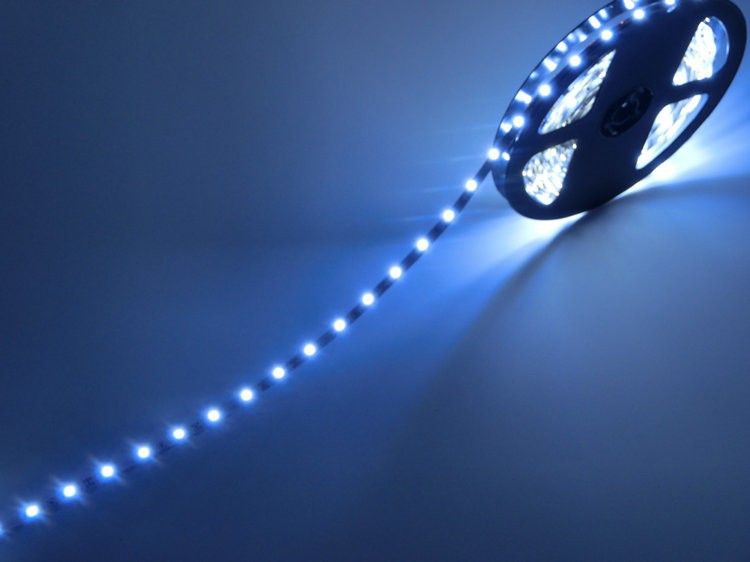 PCB width 5mm 3528 LED Strip, Flexible Light DC12V 60LED/M White /Warm White/Blue/Green/Red/Yellow