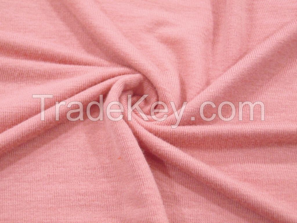 china supplier wholesale soprtwear 32s spun yarn T/R 140gsm single jersey fabric