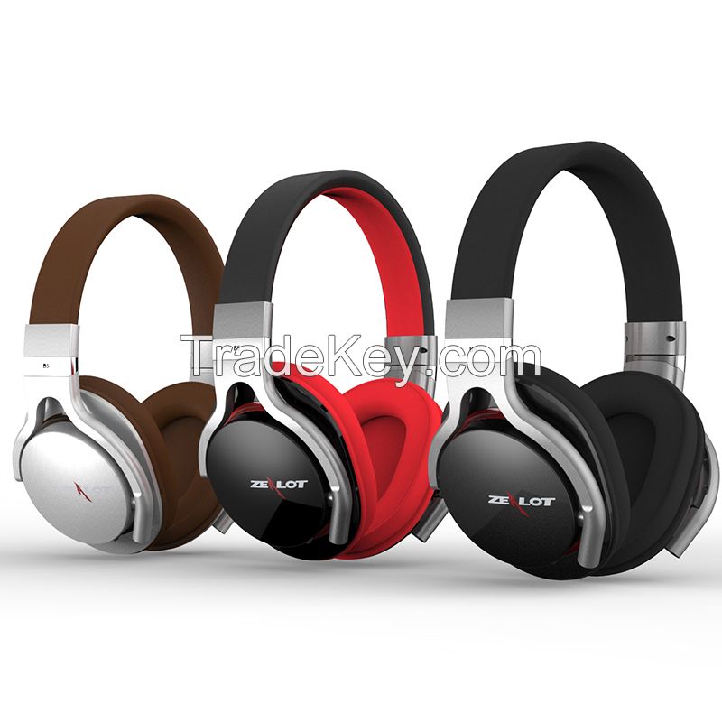 Wholesale Big Earmuff Portable Wireless Bluetooth Headphone with FM TF