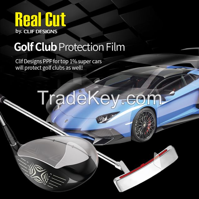 Golf Club protection film TPU paint protection film